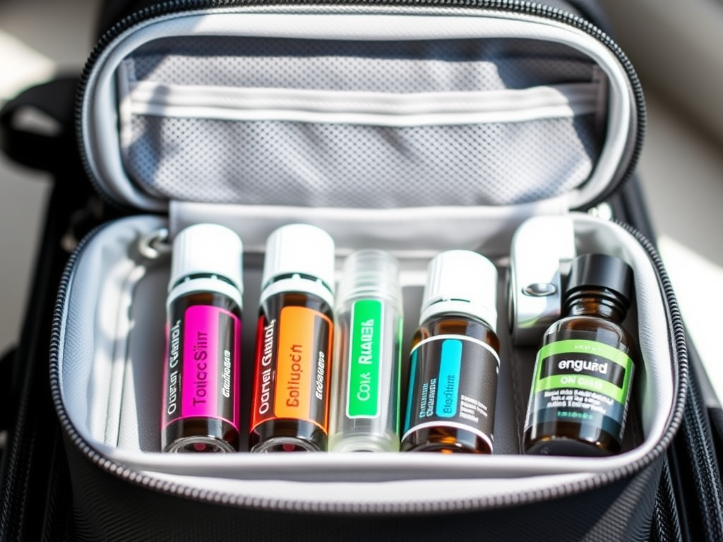 My Essential Oils Travel Kit: What I Pack Every Trip (Ultra-Compact + Refillable)
