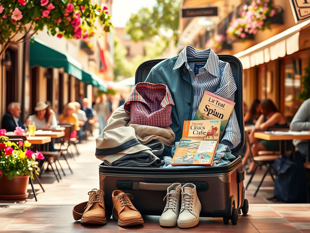 No-Brainer Carry-On Only Packing List for Spain in Spring