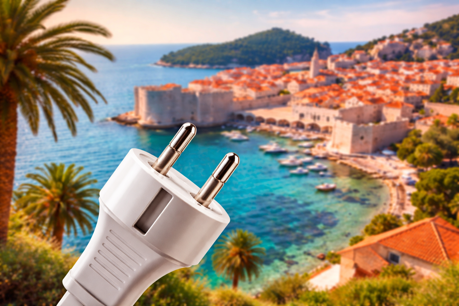Croatia plug adpater and voltage guide