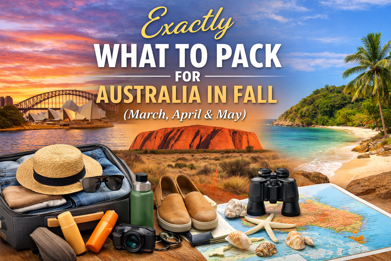 Exactly what to pack for Australia in the fall