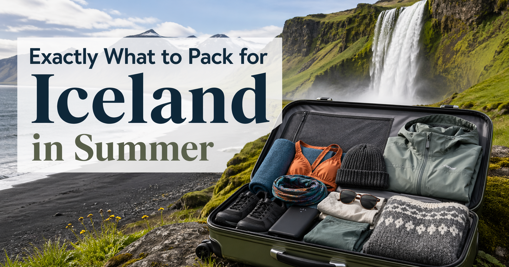 Exactly What to Pack for Iceland in Summer