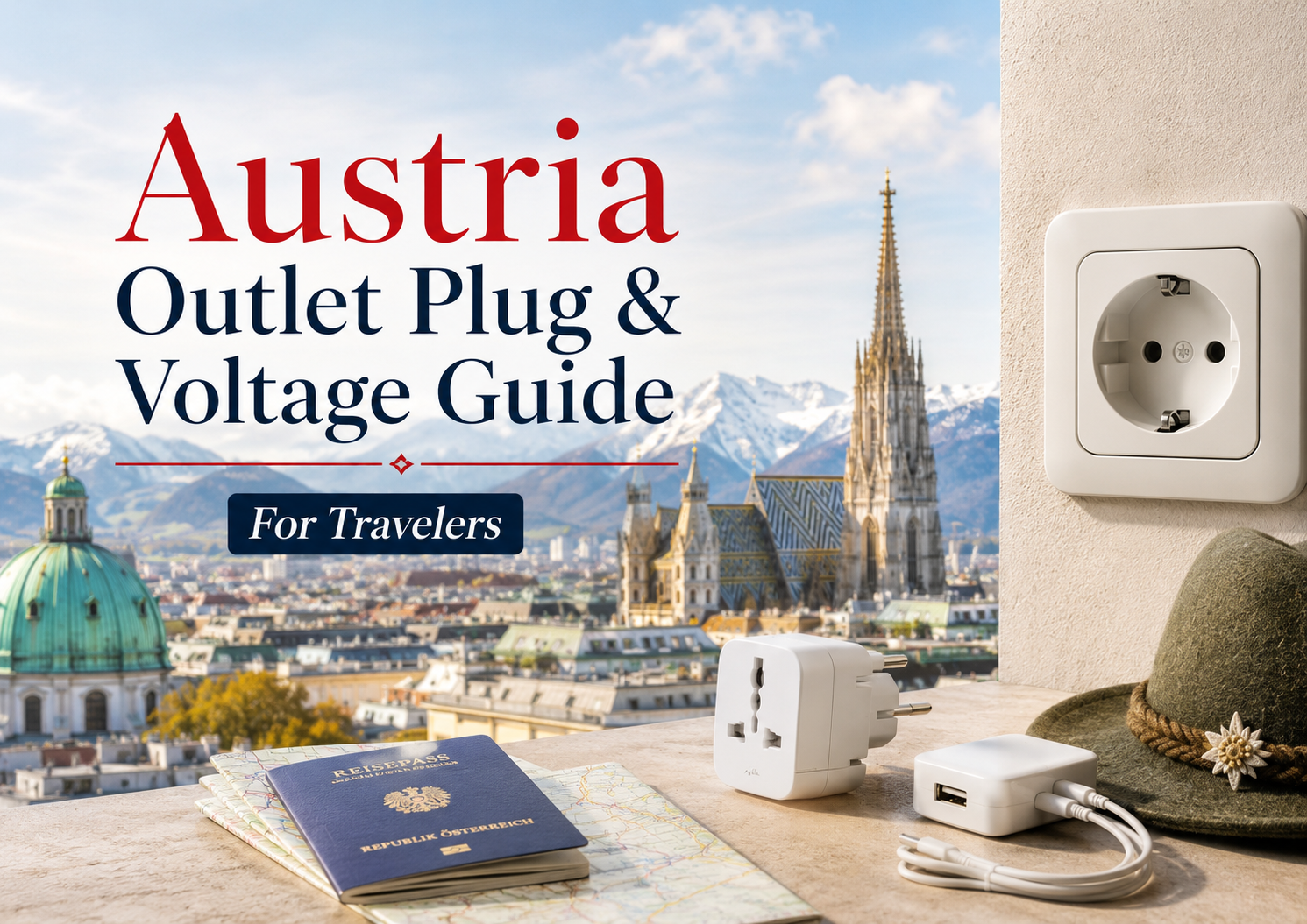 Austria Outlet & Plug Voltage Guide for Travelers: Complete Edition ⚡