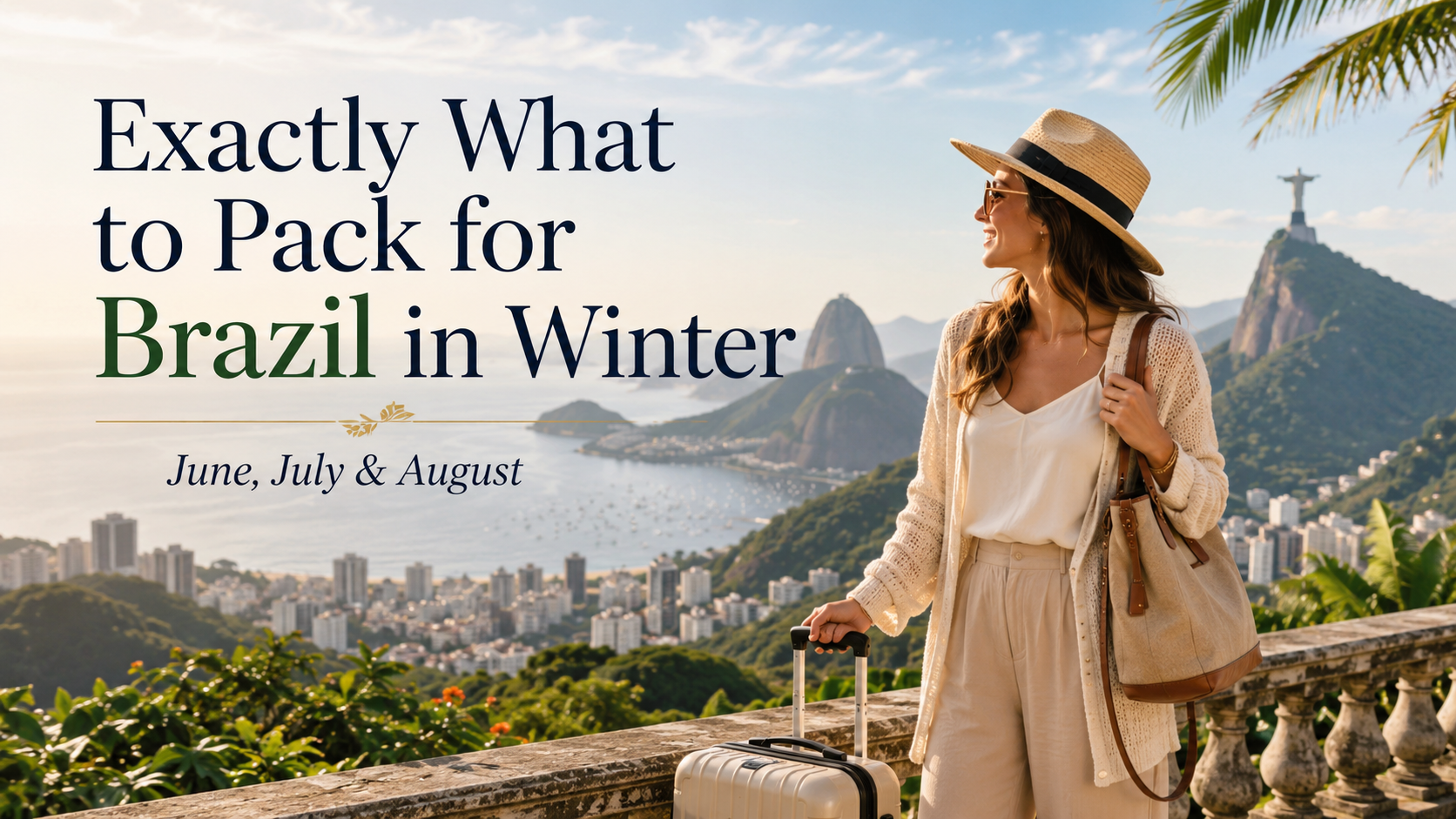 Exactly What to Pack for Brazil in Winter: June, July & August Carry-On Only