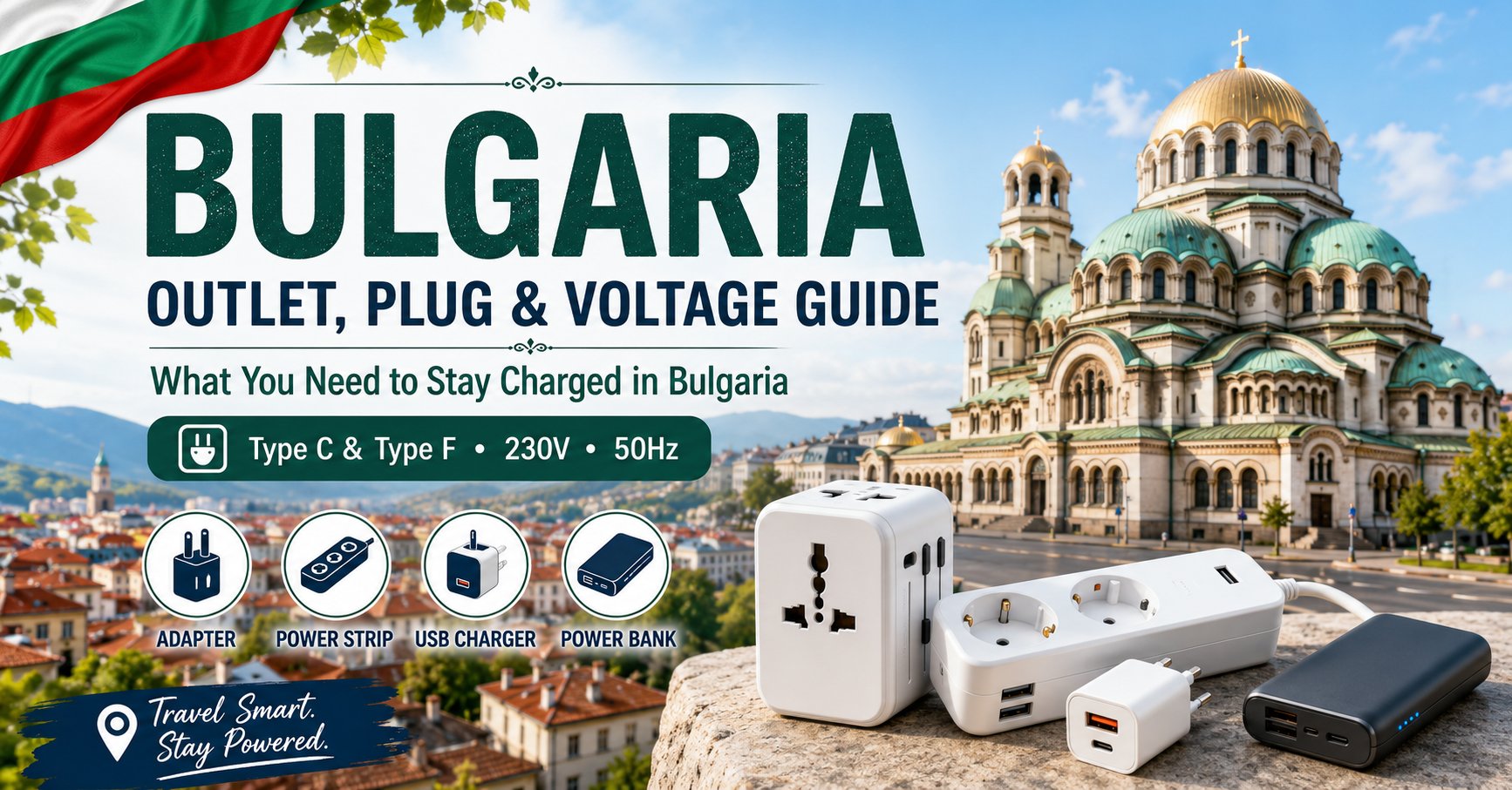 Bulgaria Outlet, Plug & Voltage Guide for Travelers: Complete Edition ⚡