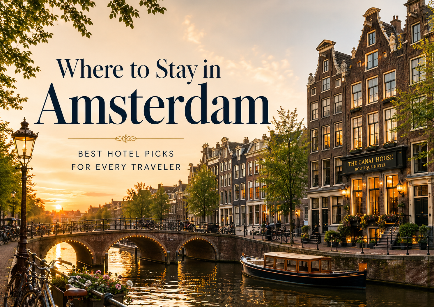 Best hotels to stay at in Amsterdam the Netherlands