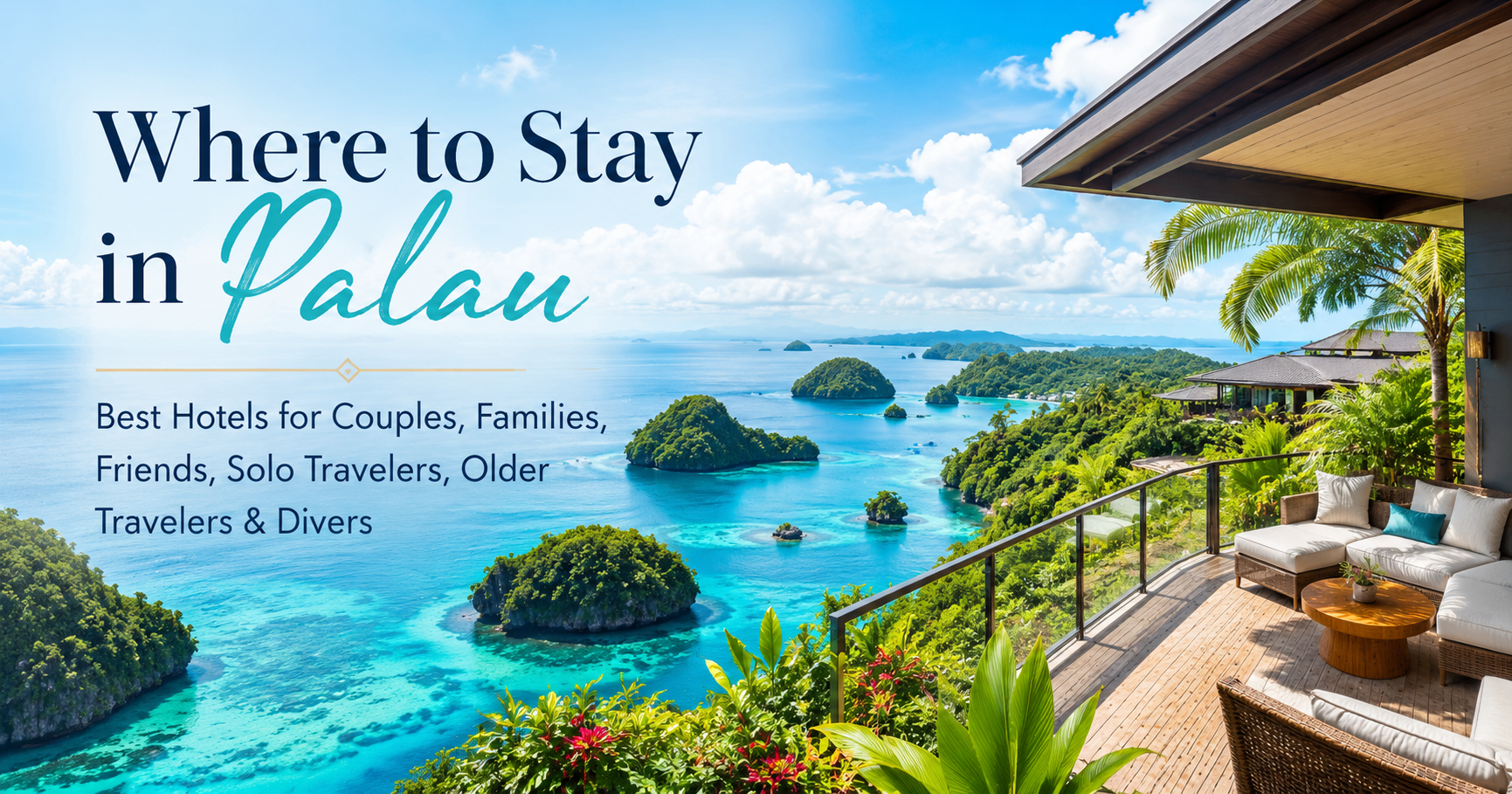 Where to Stay in Palau: Best Hotels for Couples, Families, Friends, Solo Travelers, Older Travelers & Divers