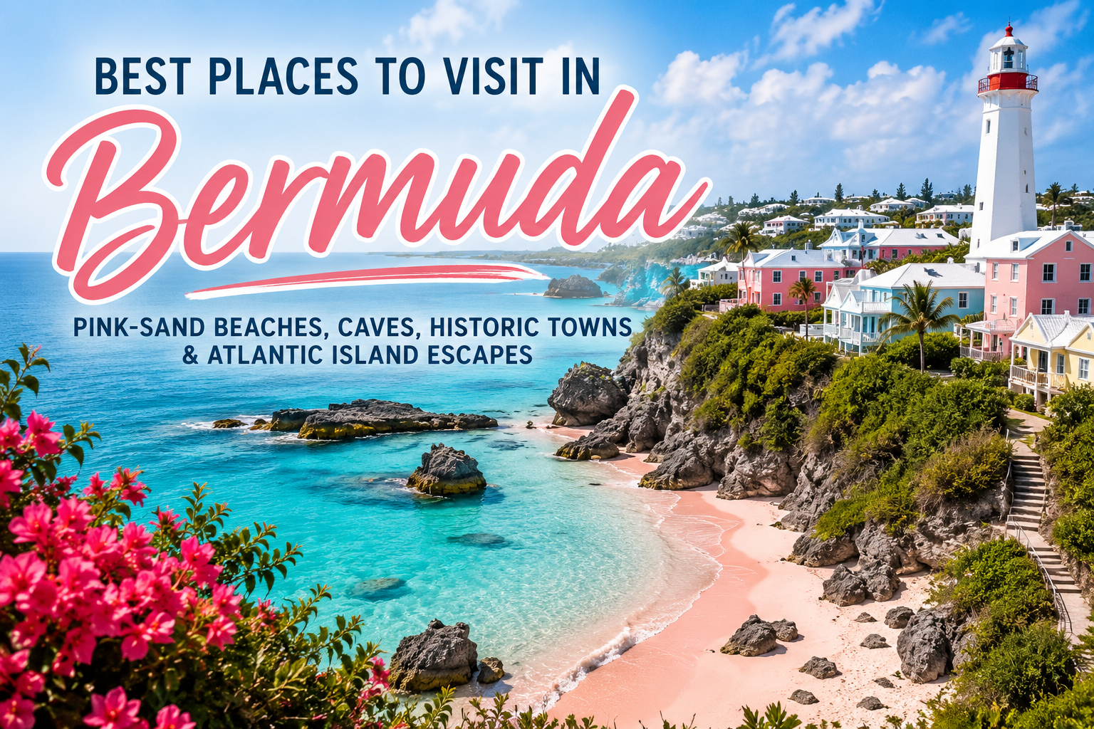 Best Places to Visit in Bermuda: Pink-Sand Beaches, Caves, Historic Towns & Atlantic Island Escapes