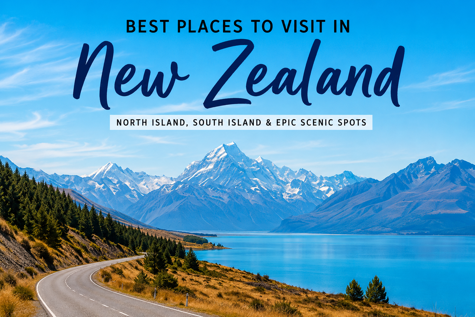 Best Places to Visit in New Zealand: Queenstown, Milford Sound, Rotorua, Auckland, Hobbiton & Wild South Island Escapes