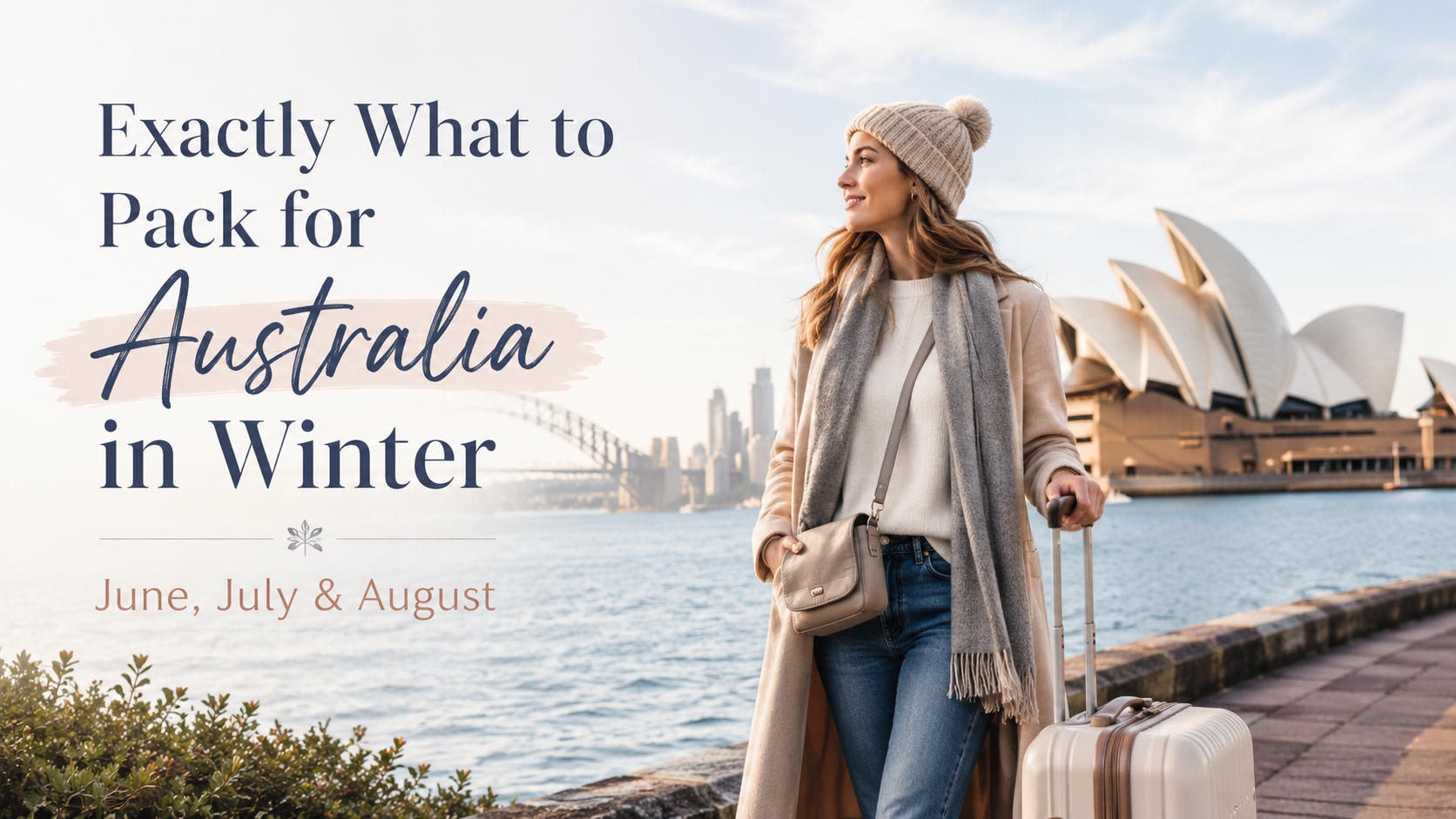 Packing list for Australia in June July and August winter