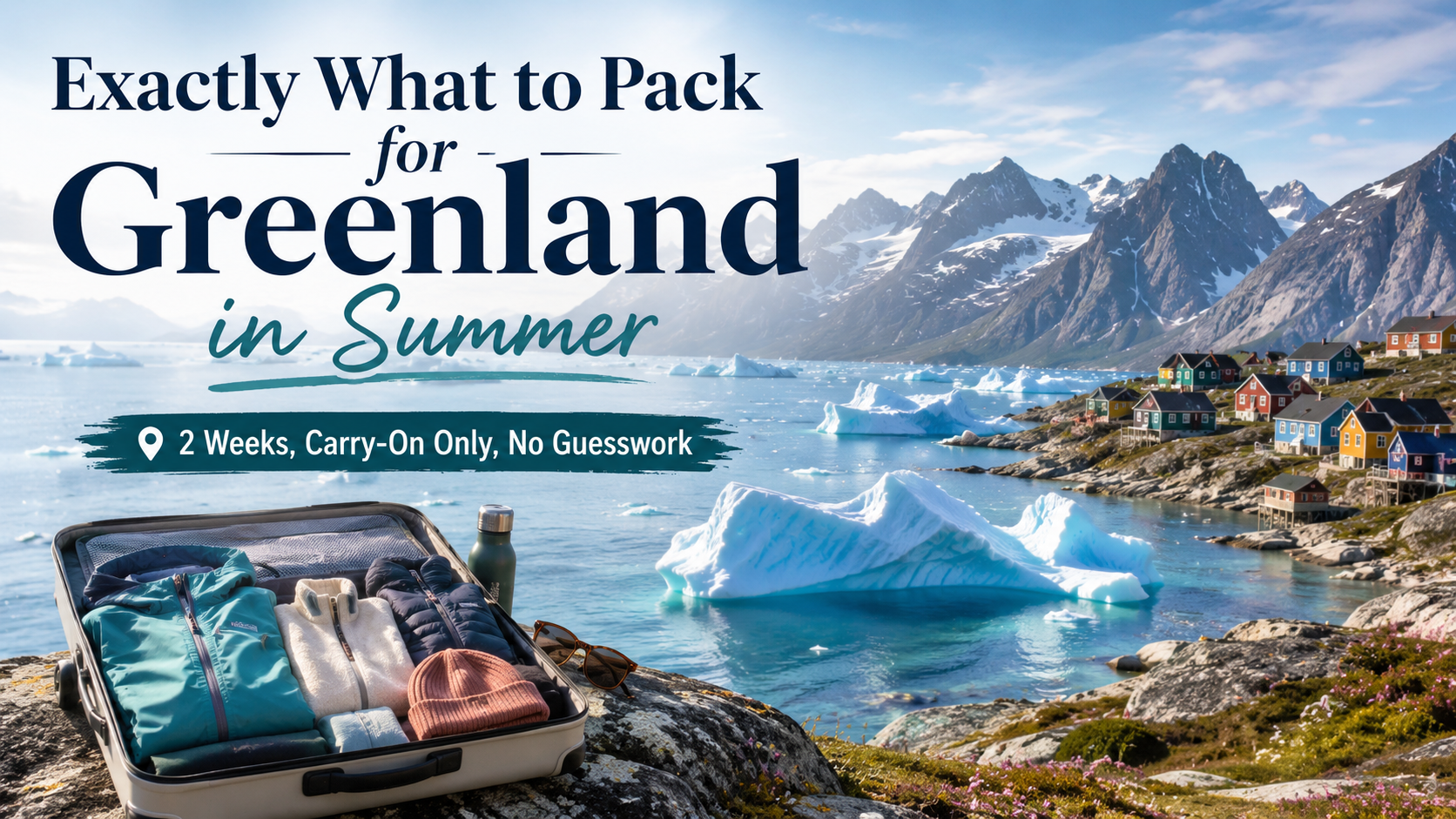 Exactly What to Pack for Greenland in Summer