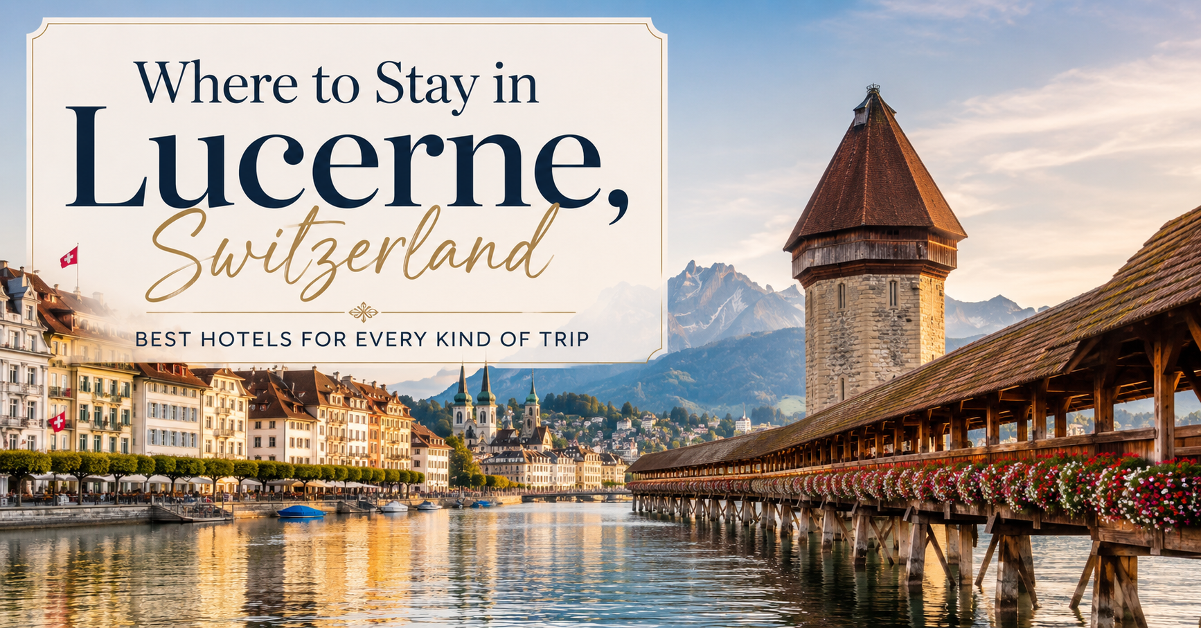 Best hotels to stay at in Lucerne Switzerland