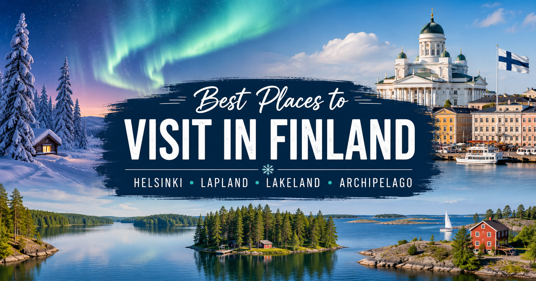 Best Places to Visit in Finland: Helsinki, Lapland, Lakeland, Archipelago, Sauna Cities & Hidden Gems