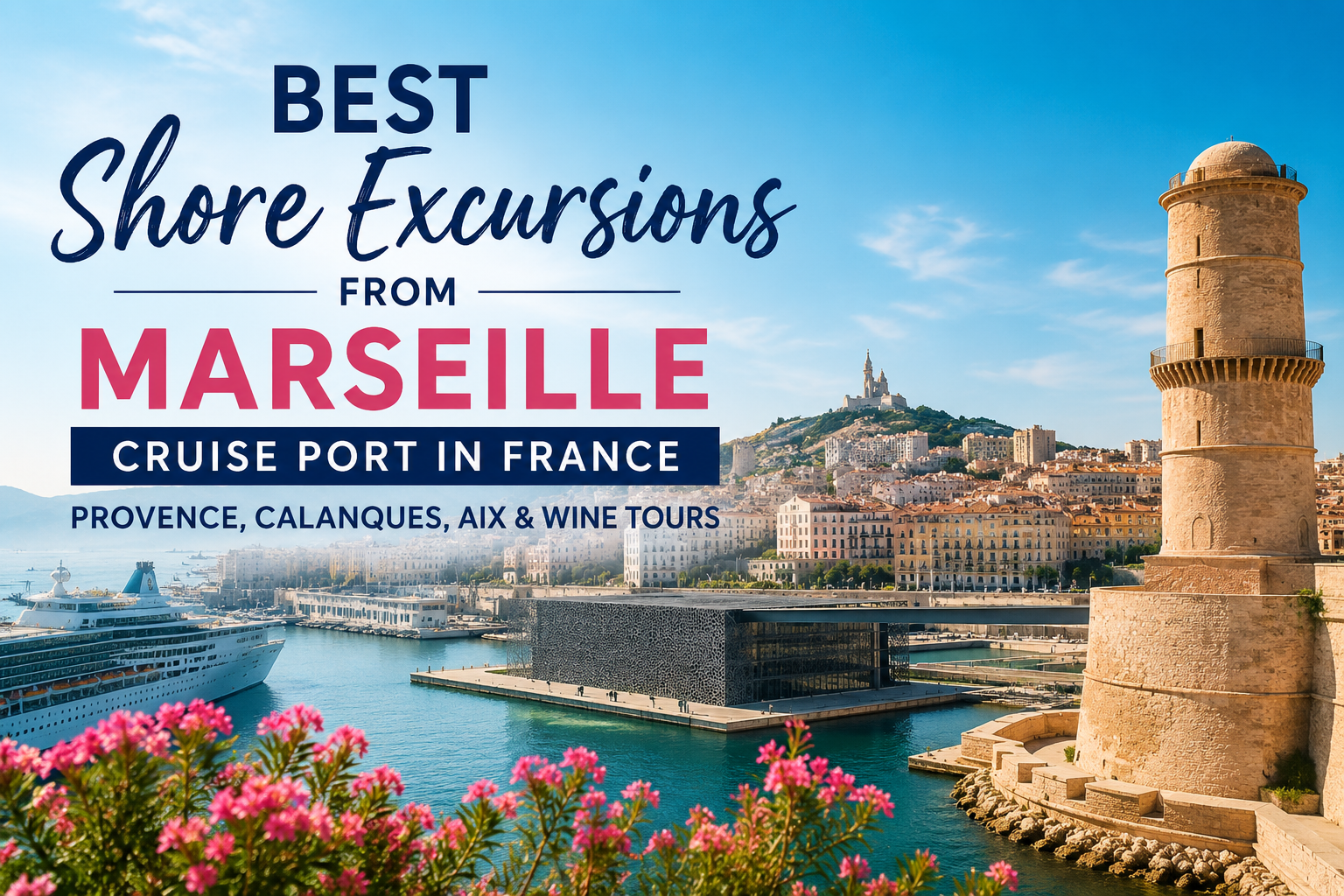 Best Shore Excursions from Marseille Cruise Port in France: Provence, Calanques, Aix & Wine Tours