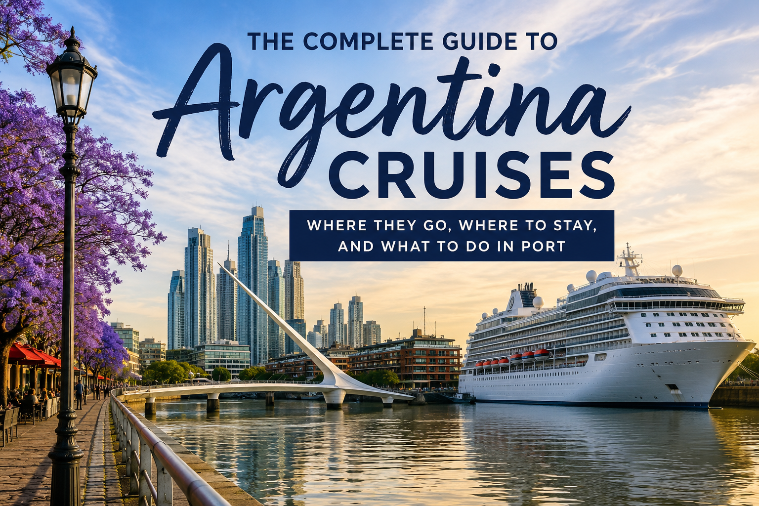 Argentina Cruises: Where They Go, Where to Stay, and What to Do in Port