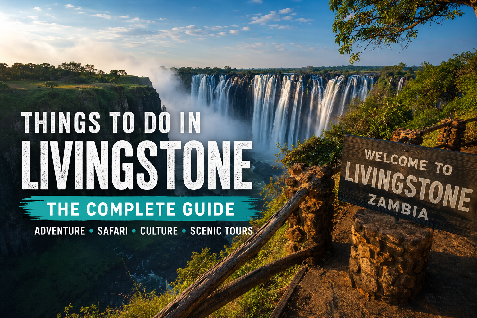 What things to do in Livingstone Zambia Africa