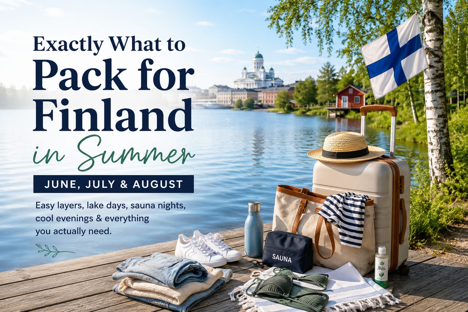 Exactly What to Pack for Finland in Summer: June, July & August