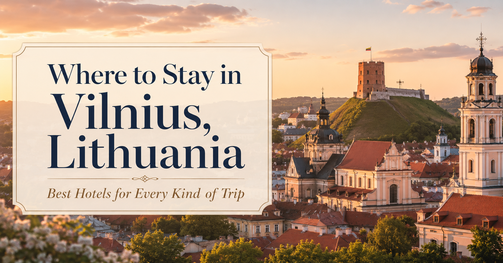 Best hotels for Vilnius Lithuania