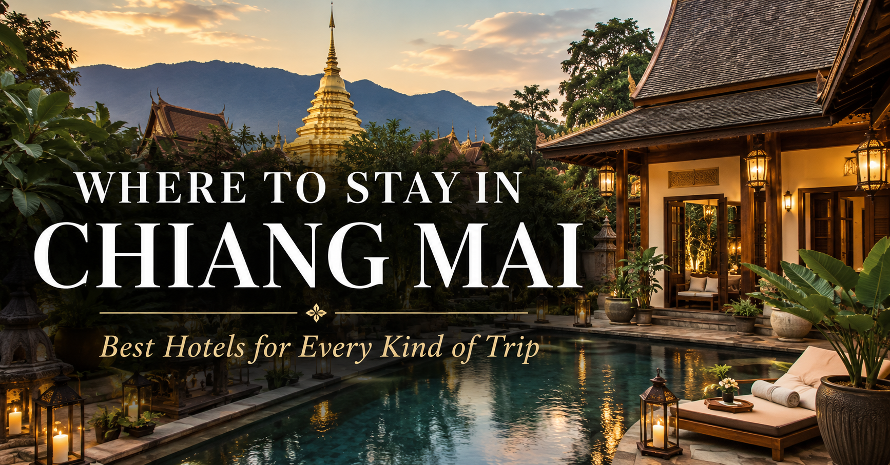 Where to Stay in Chiang Mai, Thailand: Best Hotels for Every Kind of Trip