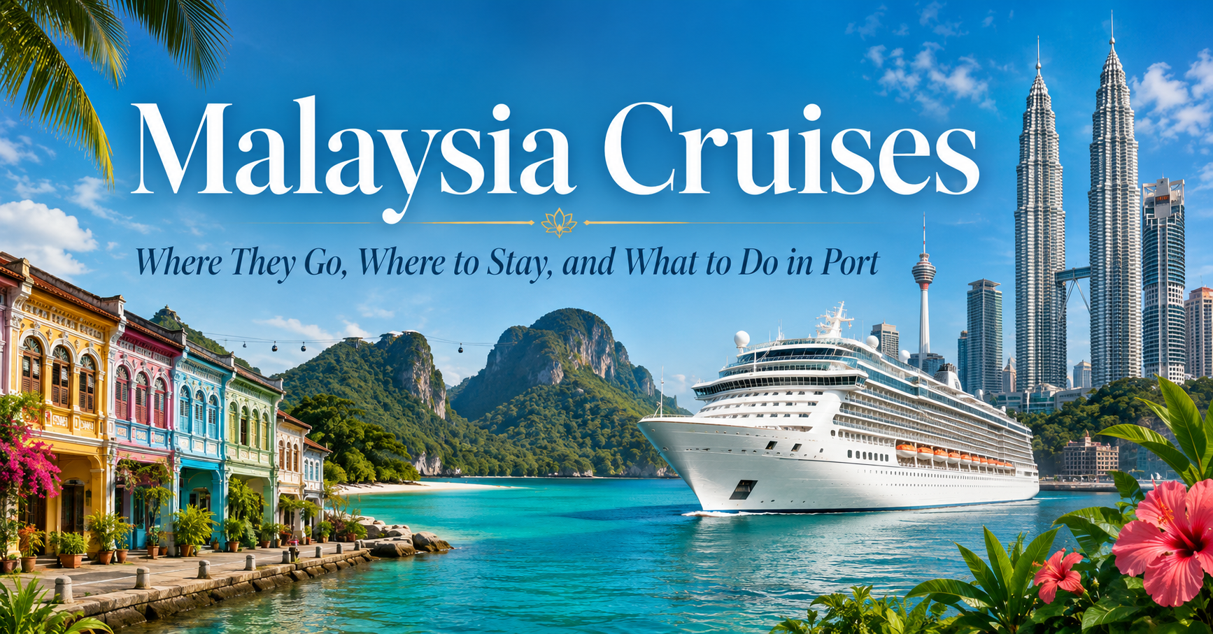 Malaysia Cruises: Where They Go, Where to Stay, and What to Do in Port