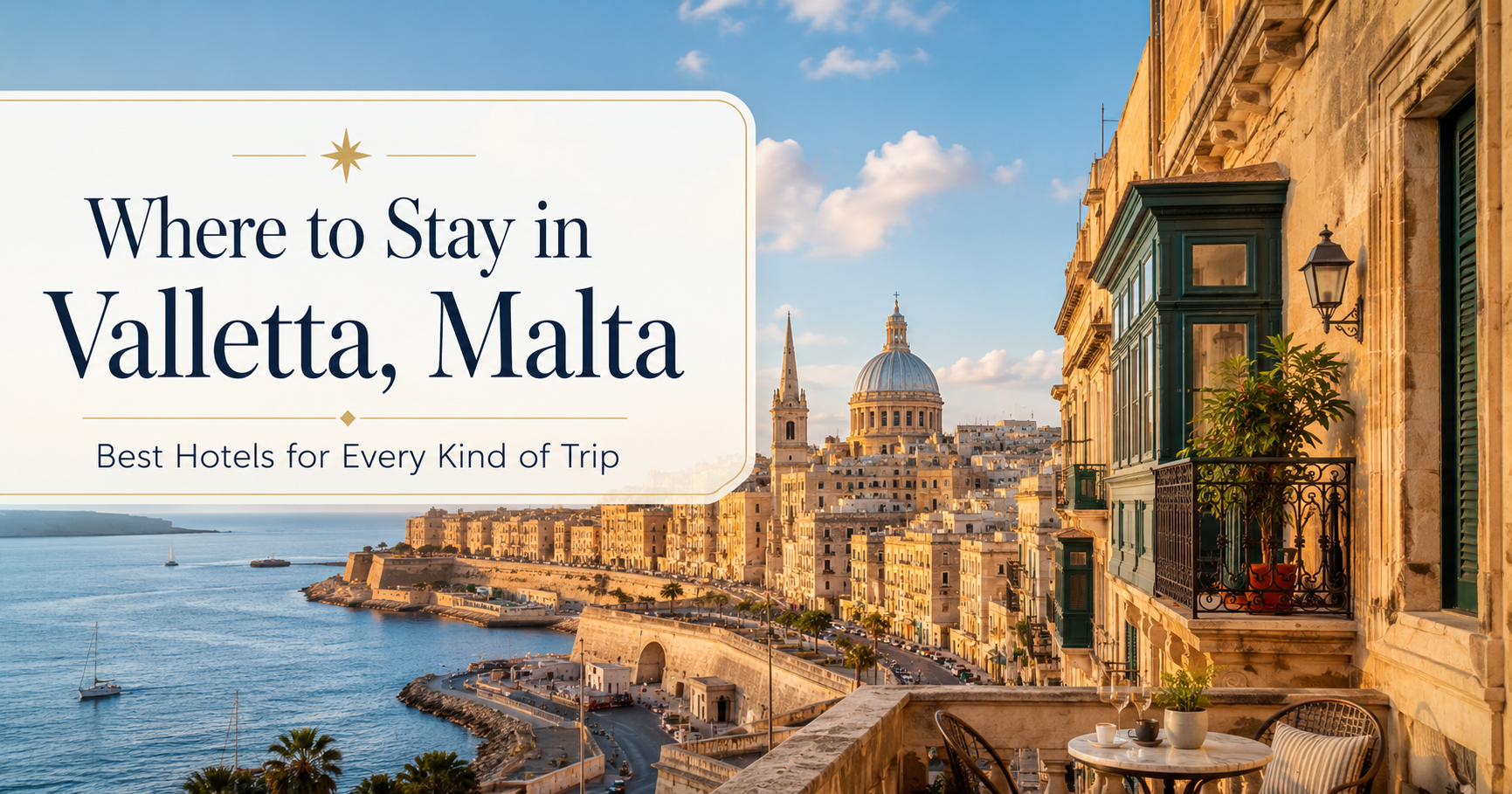 Where to Stay in Valletta, Malta: Best Hotels for Every Kind of Trip