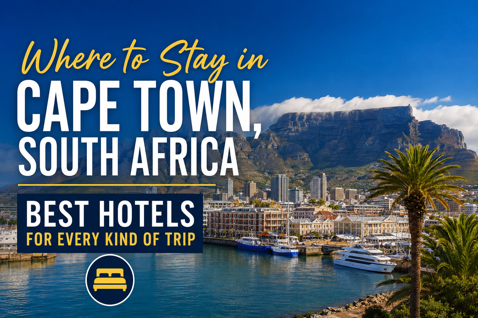 Where to stay in Cape Town South Africa best hotels