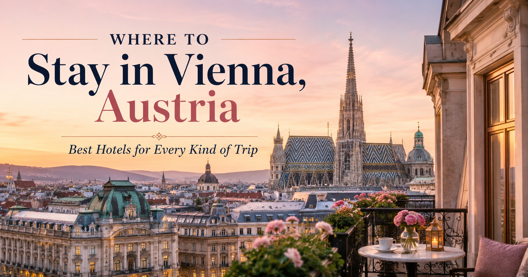 Where to Stay in Vienna, Austria: Best Hotels for Every Kind of Trip