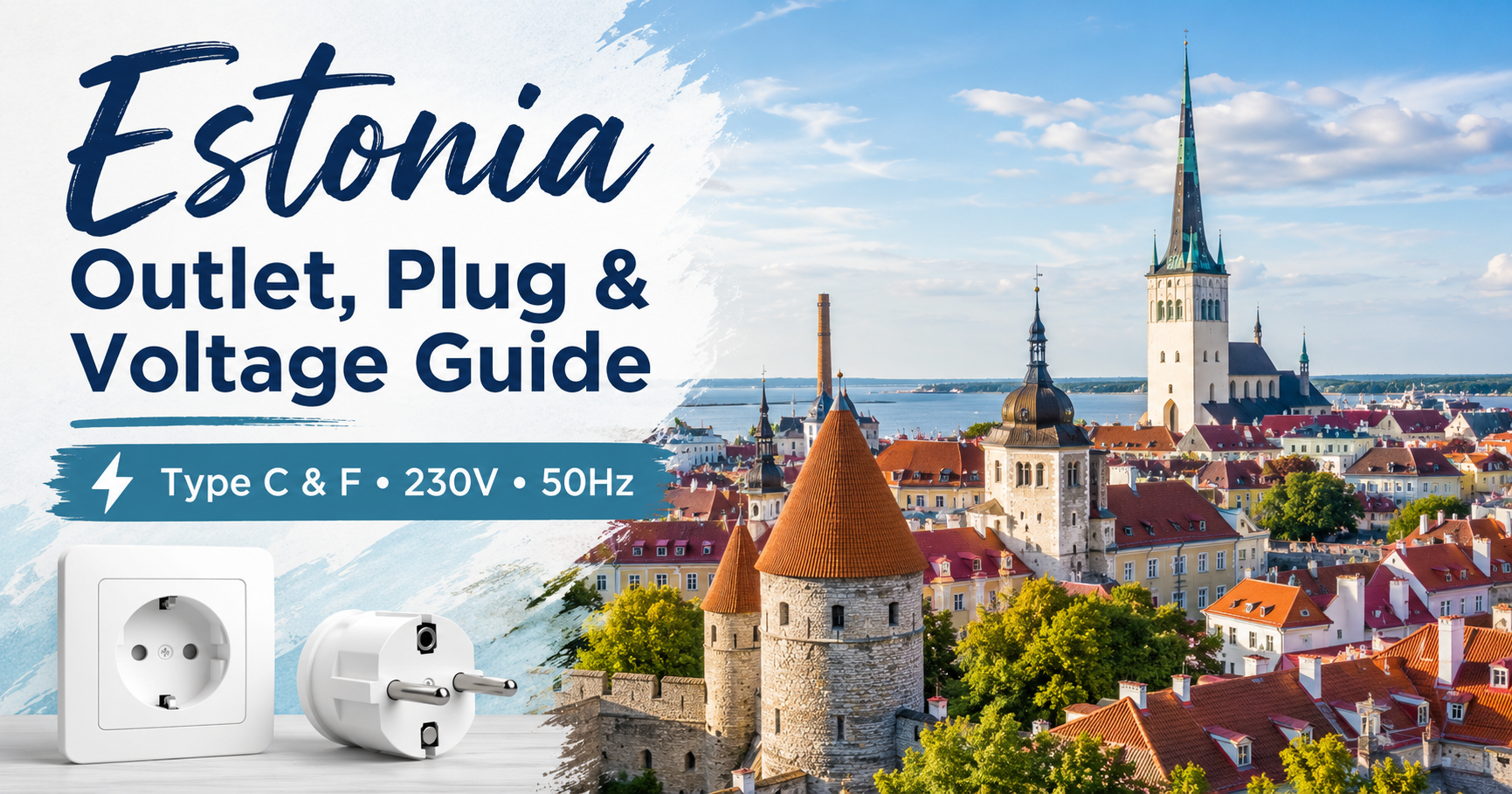Estonia Outlet, Plug & Voltage Guide for Travelers: Complete Edition ⚡
