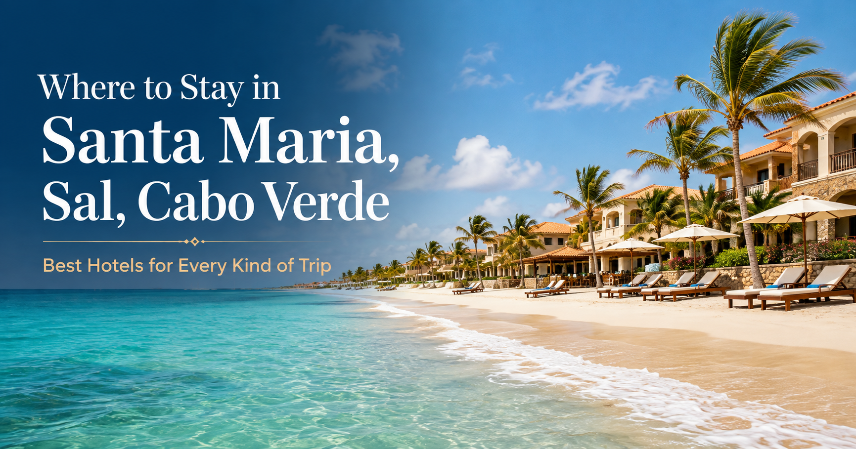 Where to Stay in Santa Maria, Sal, Cabo Verde: Best Hotels for Every Kind of Trip