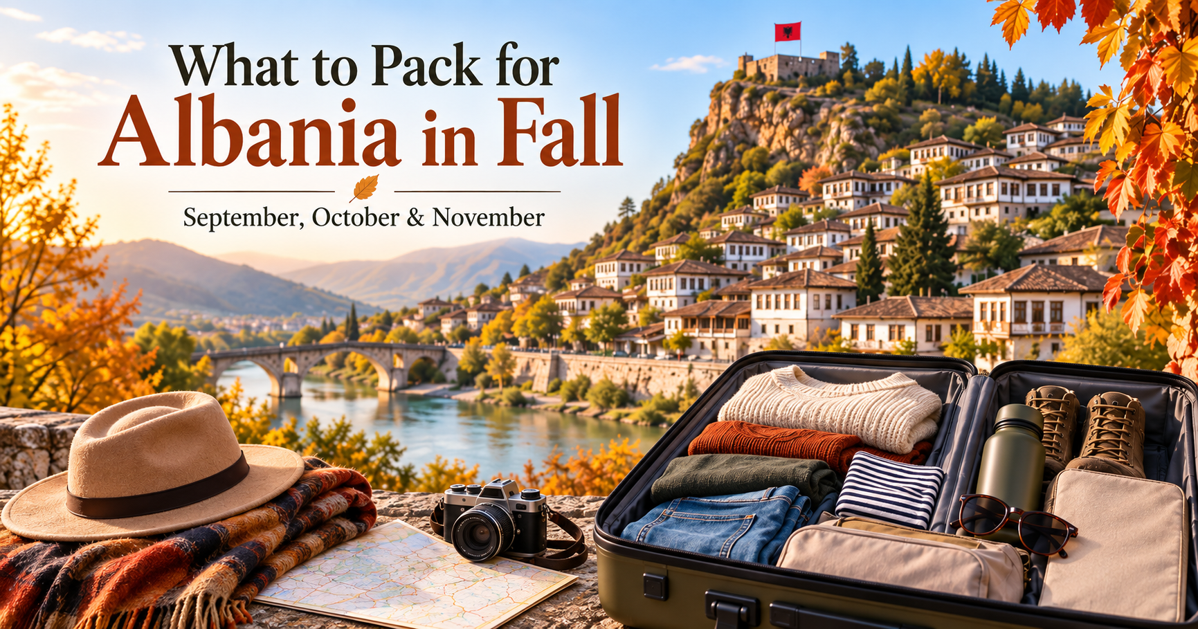 Albania packing list for September October and November