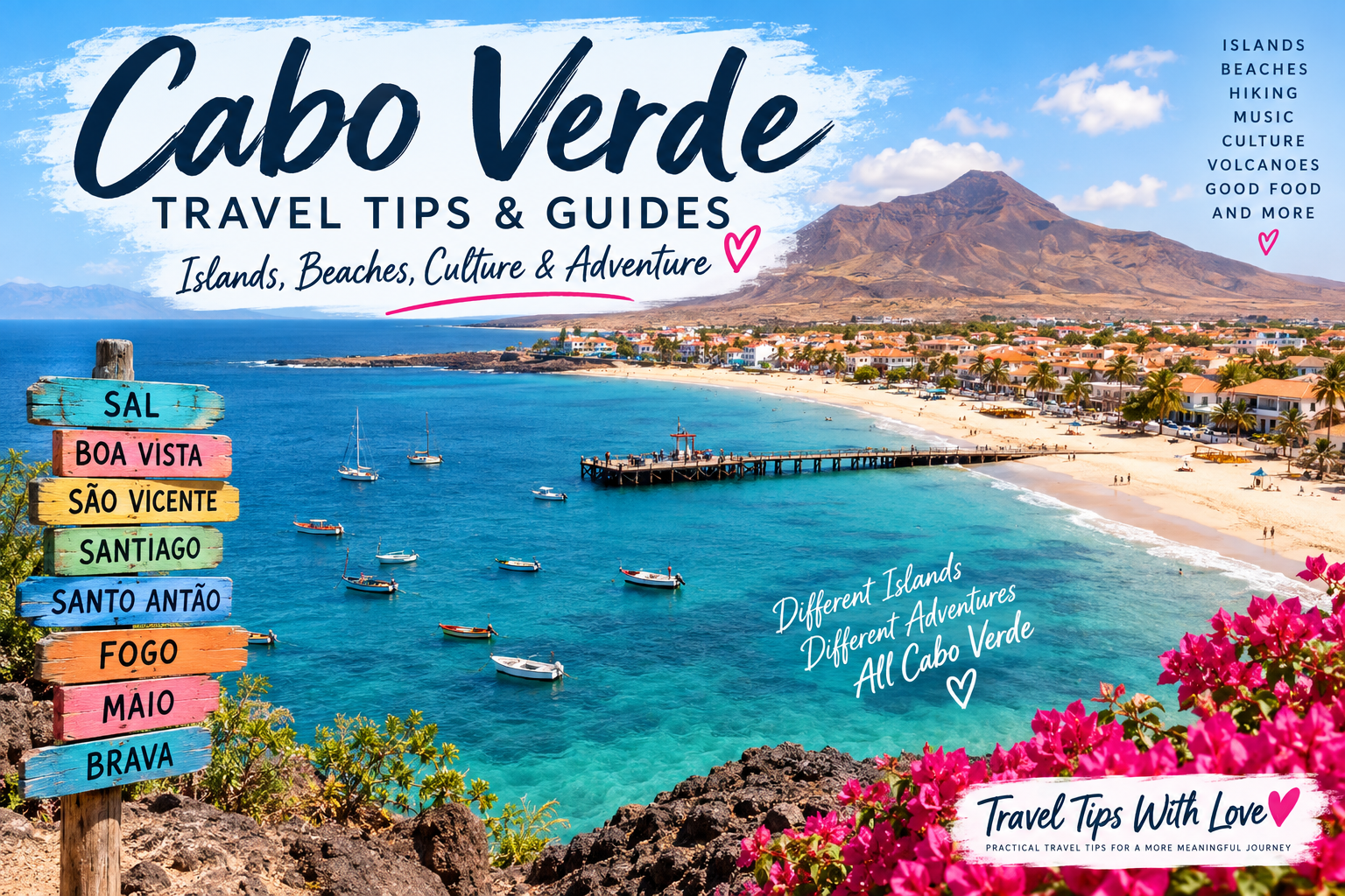 Cabo Verde easy travel tips & guides with love
