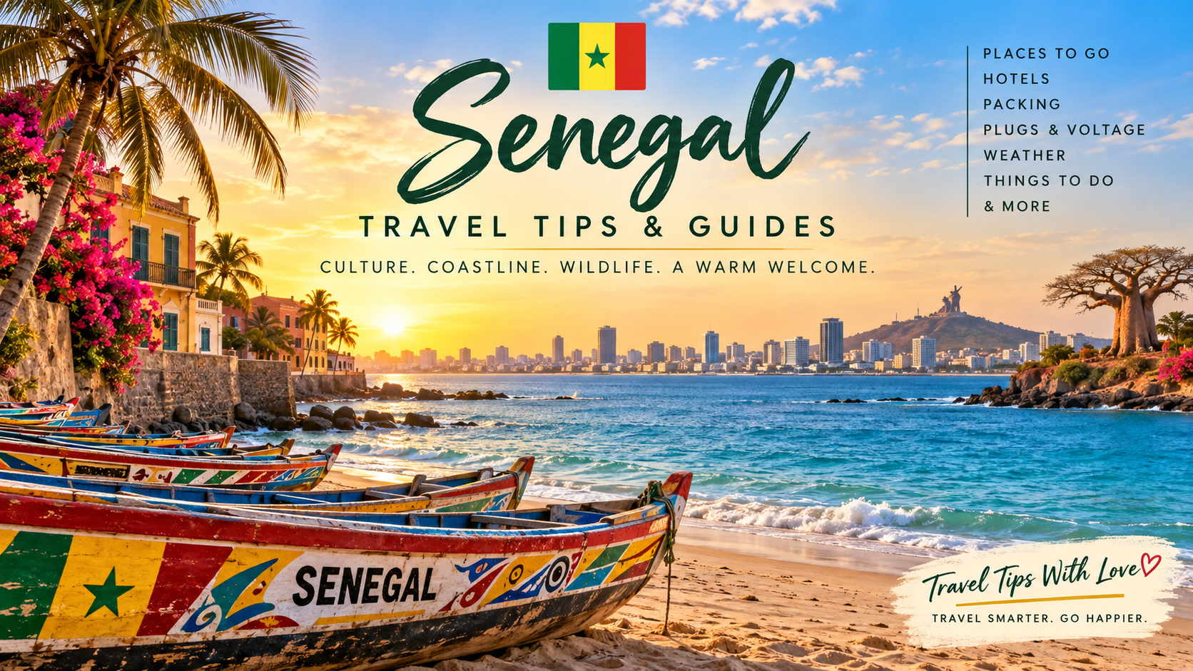 Senegal travel tips & guides with love