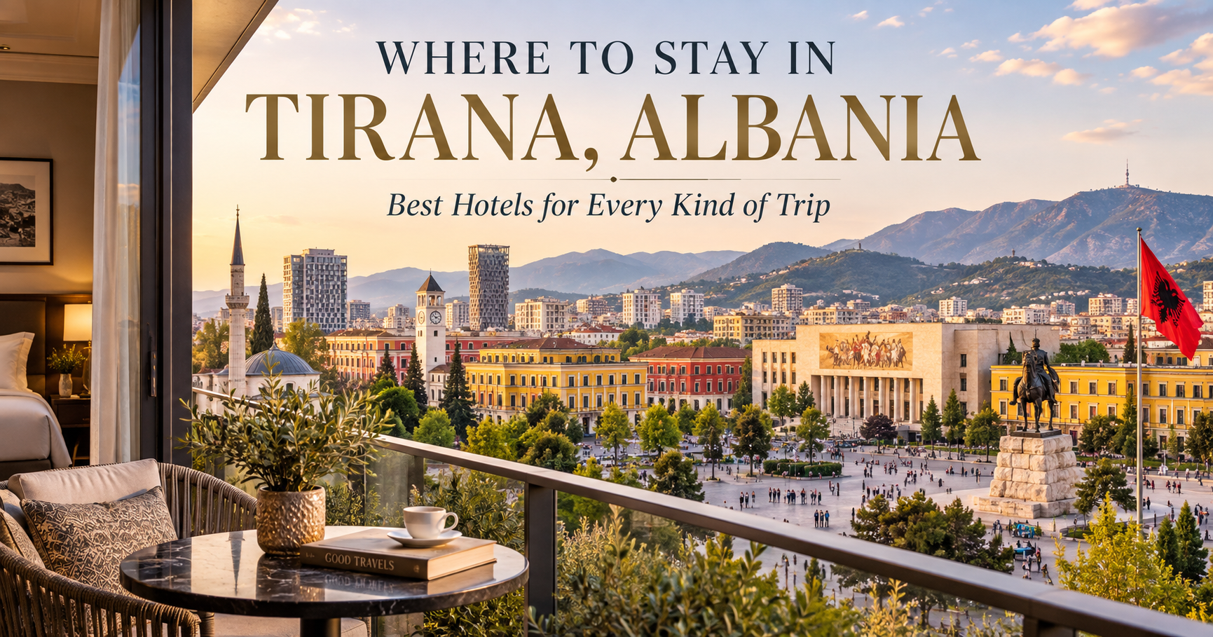 Where to Stay in Tirana, Albania: Best Hotels for Couples, Families, Solo Travelers & More