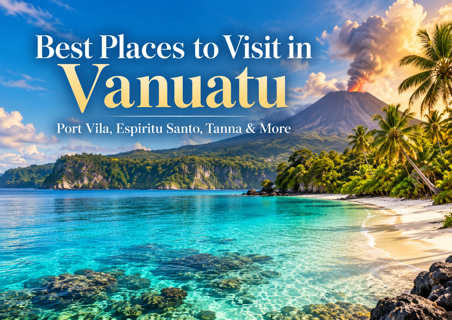 Best Places to Visit in Vanuatu: Port Vila, Espiritu Santo, Tanna & More